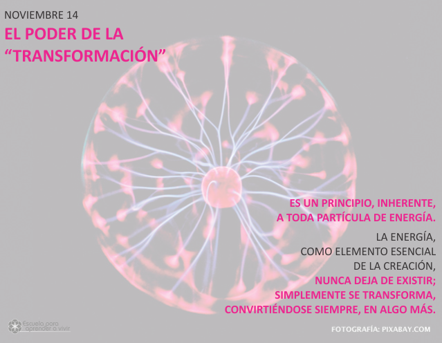 El poder de la transformación
